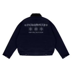 IRISHKELLY Workjacket Leaf of Life Navy Boxy Style