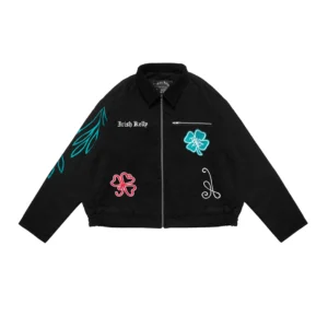 IRISHKELLY Workjacket Clover-Black Boxy Style