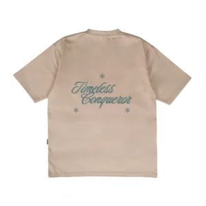 IRISH KELLY T-Shirt Oversize Timeless Light Brown Heavyweight Combed 16s