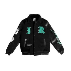 IRISH KELLY Future Dreams Varsity Jacket