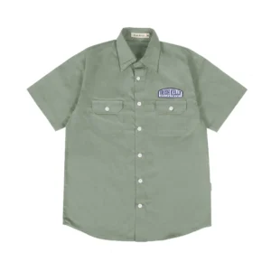 IRISHKELLY Workshirt Never Ending Cotton Lake Stone