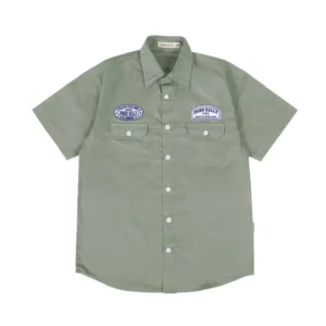 IRISHKELLY Workshirt Laboratories Cotton Lake Stone