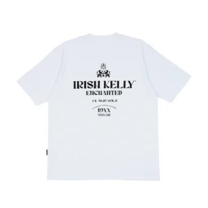 IRISH KELLY T-Shirt Oversize Heavyweight Cotton 16s Enchanted Vol 2 White