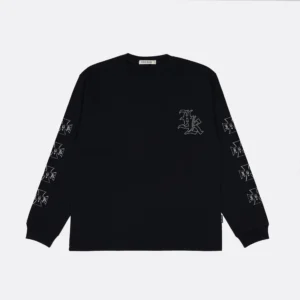 IRISH KELLY Longsleeve Black T-Shirt BCI Hydro Cotton 20s IRON CREED