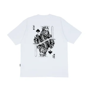 IRISH KELLY T-Shirt Oversize Heavyweight 16s Spade King White